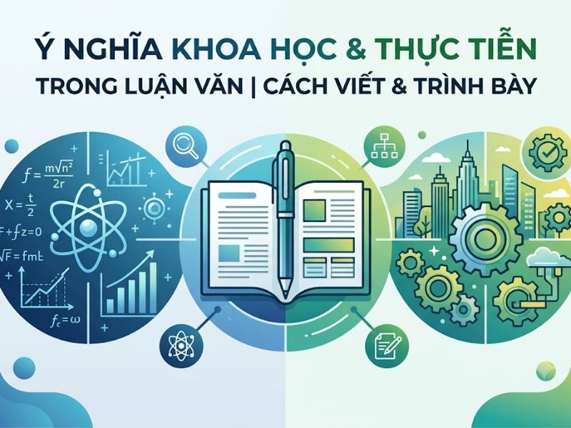 Ý nghĩa khoa học và thực tiễn - Cách viết và trình bày trong luận văn