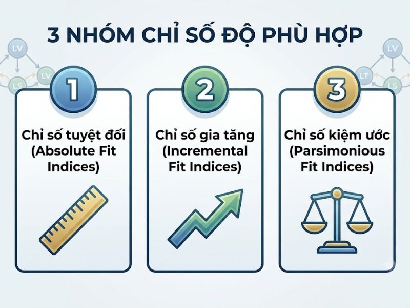 Độ Phù Hợp Mô Hình (Model Fit) Trong CFA AMOS
