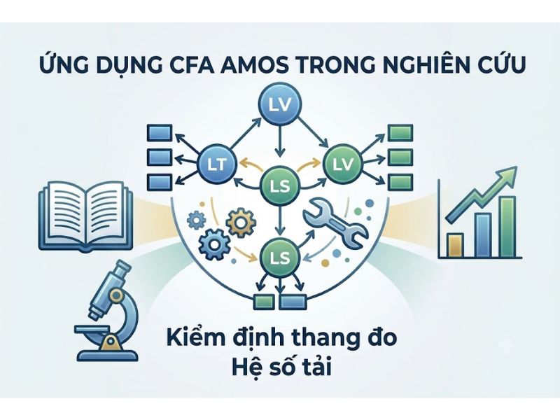 Độ Phù Hợp Mô Hình (Model Fit) Trong CFA AMOS
