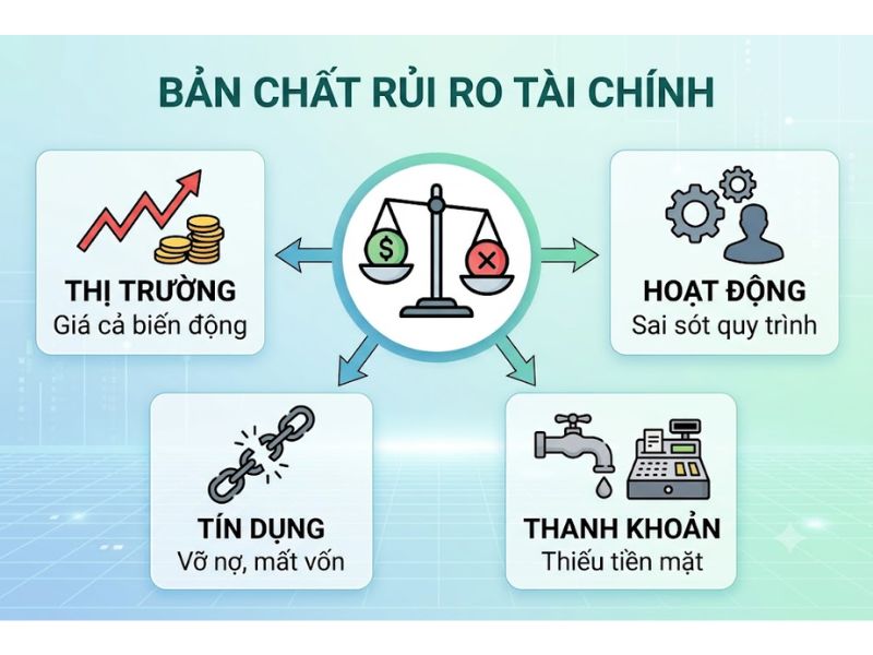 Quản Trị Rủi Ro Tài Chính Là Gì? Chiến Lược Nhận Diện Và Kiểm Soát