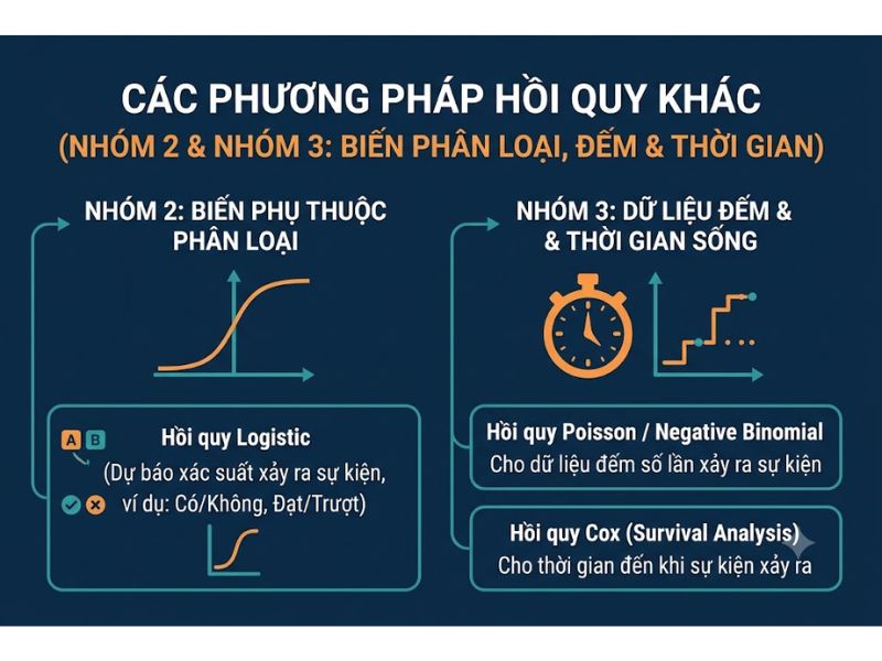 Các Phương Pháp Hồi Quy Phổ Biến: Phân Loại, Điều Kiện Và Lựa Chọn Mô Hình