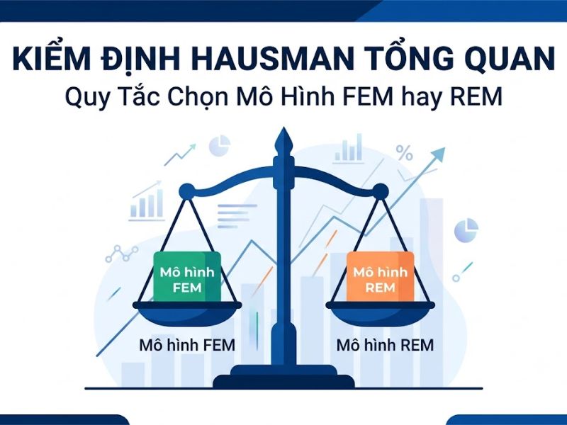 Kiểm Định Hausman Tổng Quan: Quy Tắc Chọn Mô Hình FEM Hay REM