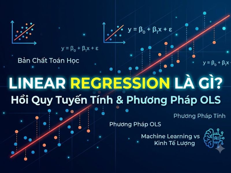Linear Regression Là Gì? Hồi Quy Tuyến Tính, Phương Pháp OLS