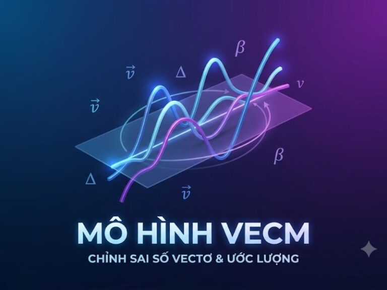 Mô Hình VECM: Chỉnh Sai Số Vectơ, Ước Lượng